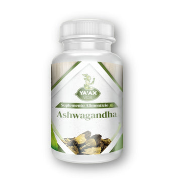 Ashwagandha 90 Capsulas 500 Mg Ya'ax Vida 100% Pura