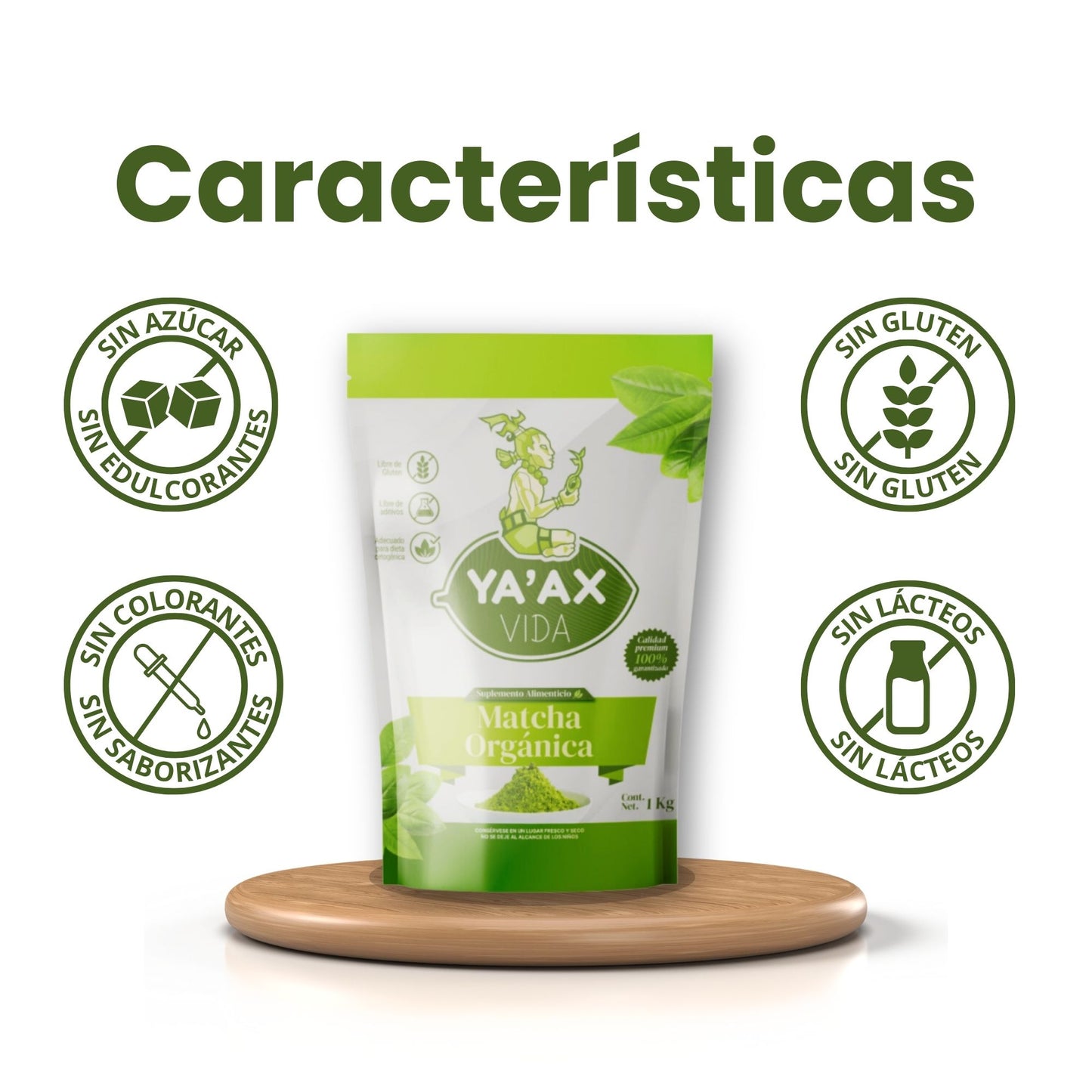 Té Matcha Orgánico 1 Kilo Polvo 100% Puro