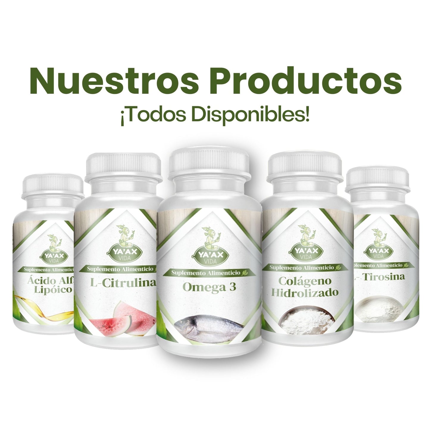 Omega 3 Premium 90 Capsulas 500 Mg Ya' Ax Vida 100% Puro