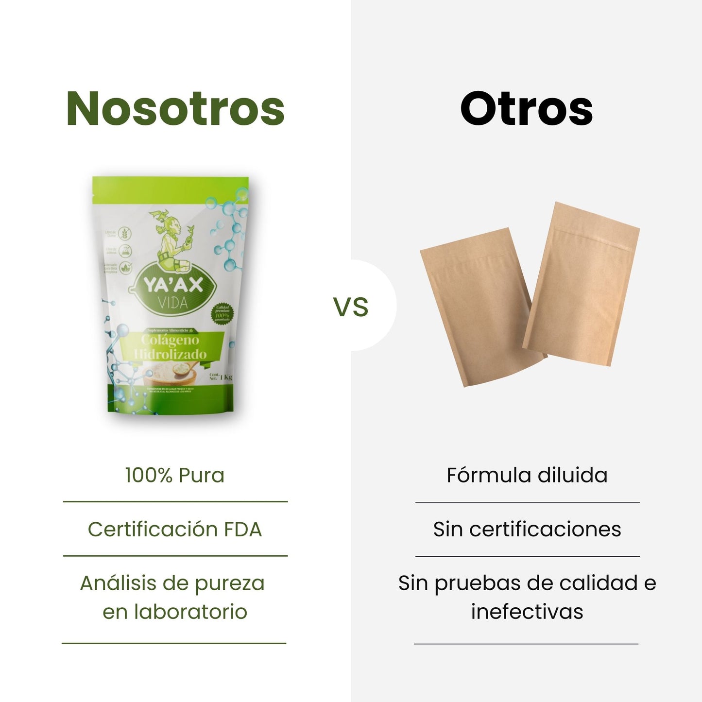 Colágeno Marino Hidrolizado Polvo 1 Kilo 100% Puro