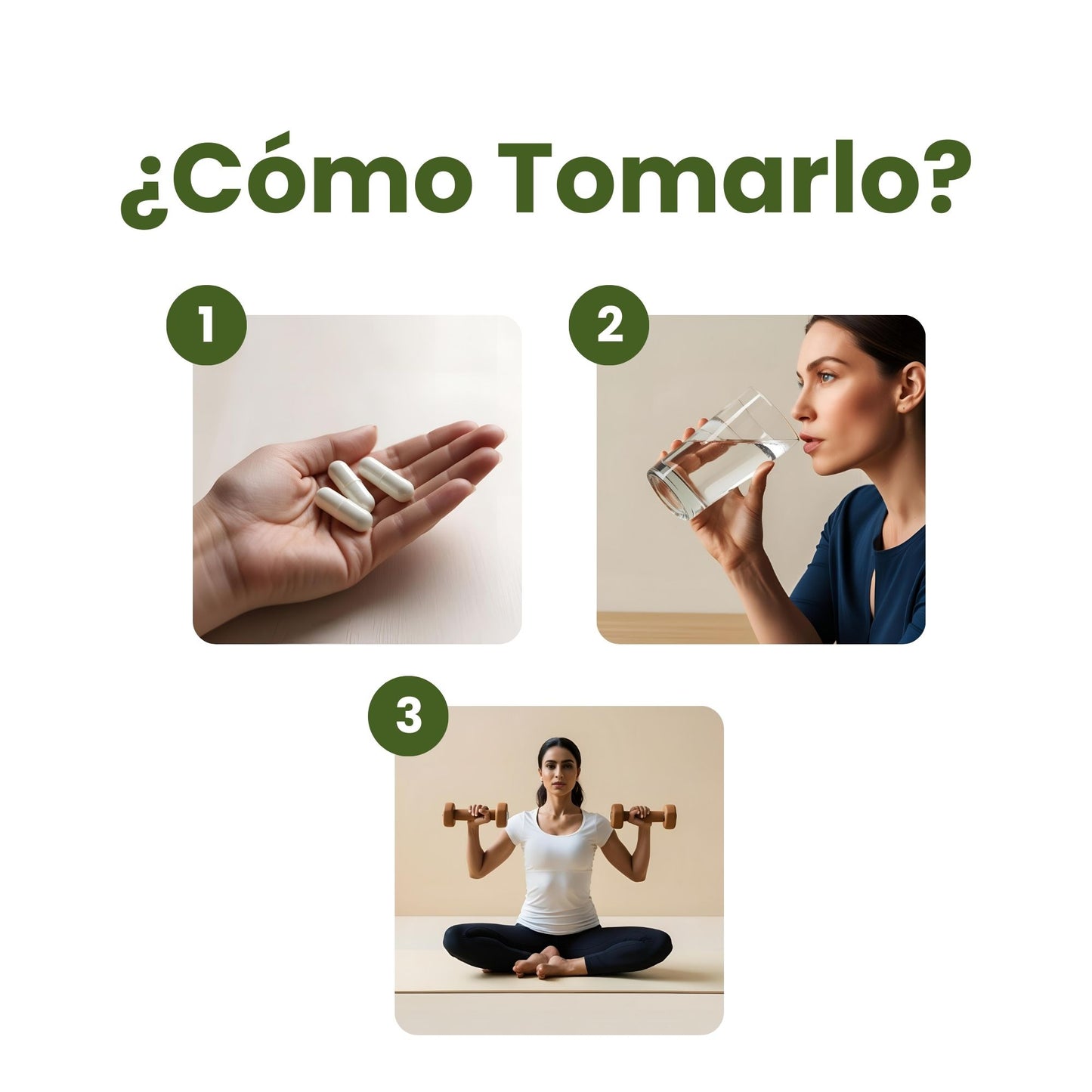 Ácido Hialurónico Biotina Y Colágeno 90 Capsulas 500 Mg Ya'ax Vida