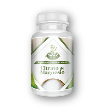 Citrato De Magnesio 90 Capsulas 500 Mg Ya'ax Vida 100% Puro
