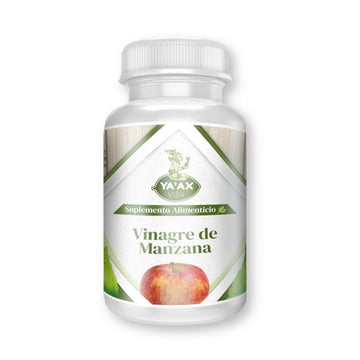 Vinagre De Manzana 90 Capsulas 500 Mg Ya'ax Vida 100% Puro