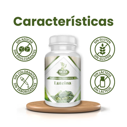 Luteina 90 Capsulas 500 Mg Ya' Ax Vida 100% Puro