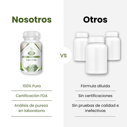 Luteina 90 Capsulas 500 Mg Ya' Ax Vida 100% Puro