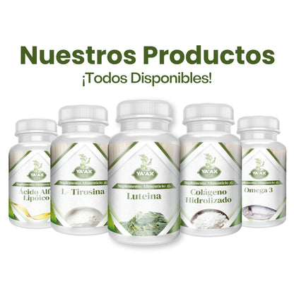 Luteina 90 Capsulas 500 Mg Ya' Ax Vida 100% Puro