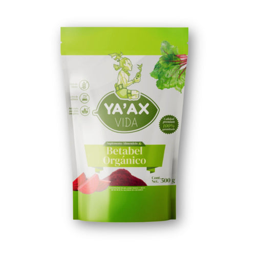 Betabel Orgánico En Polvo 500g 100% Natural Yaax Vida