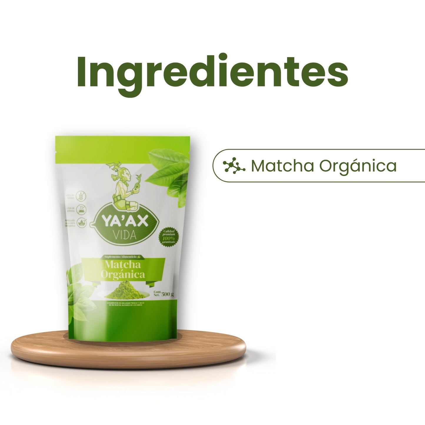 Té Matcha Orgánico 500 Grs Polvo 100% Puro