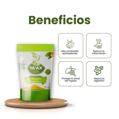 Cúrcuma Orgánica En Polvo 100% Natural 1 Kilo