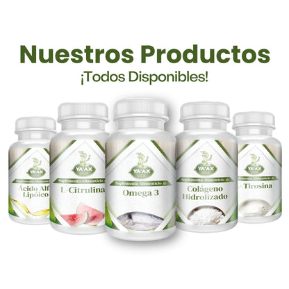 Omega 3 Premium 90 Capsulas 500 Mg Ya' Ax Vida 100% Puro