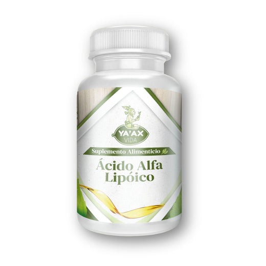 Acido Alfa Lipoico 90 Capsulas  Ya Ax Vida 100% Puro