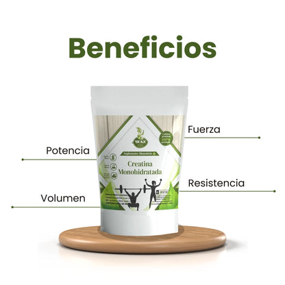 Creatina Monohidratada 500 grs Polvo 100% Pura