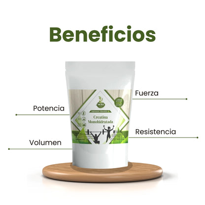 Creatina Monohidratada 1 Kg Polvo 100% Pura