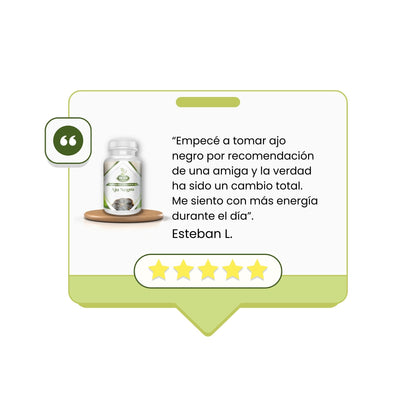 Ajo Negro 90 Capsulas 500 Mg - Ya Ax Vida 100% Puro