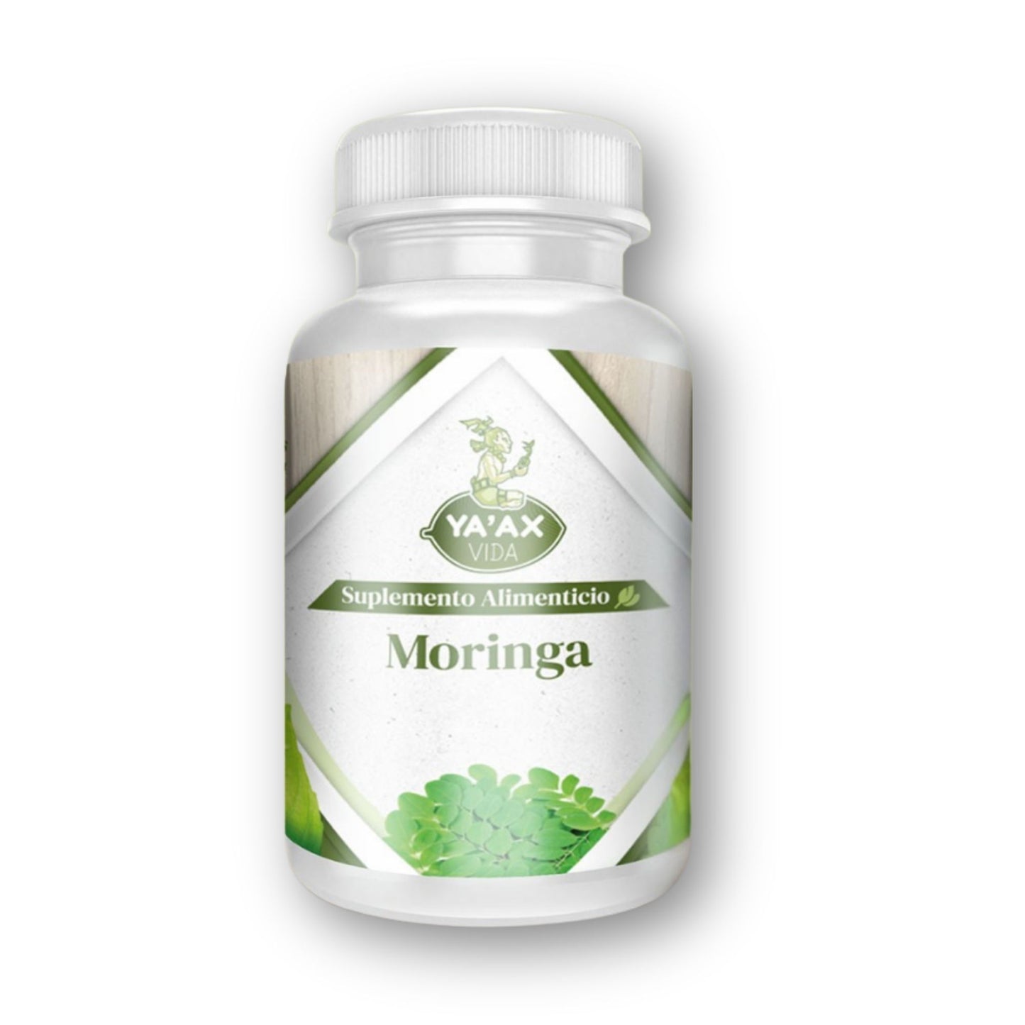 Moringa 90 Capsulas 500 Mg Ya' Ax Vida 100% Puro