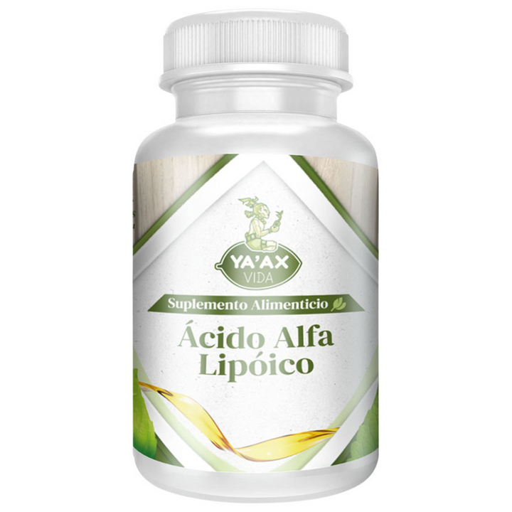 Acido Alfa Lipoico 90 Capsulas  Ya Ax Vida 100% Puro