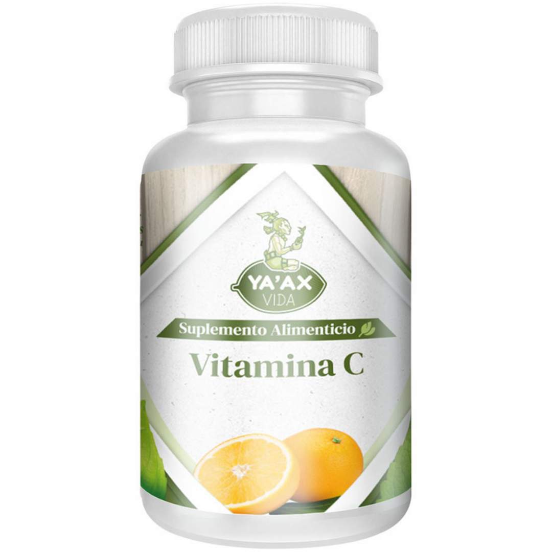 Vitamina C Premium 90 Capsulas 500 Mg Ya' Ax Vida 100% Puro